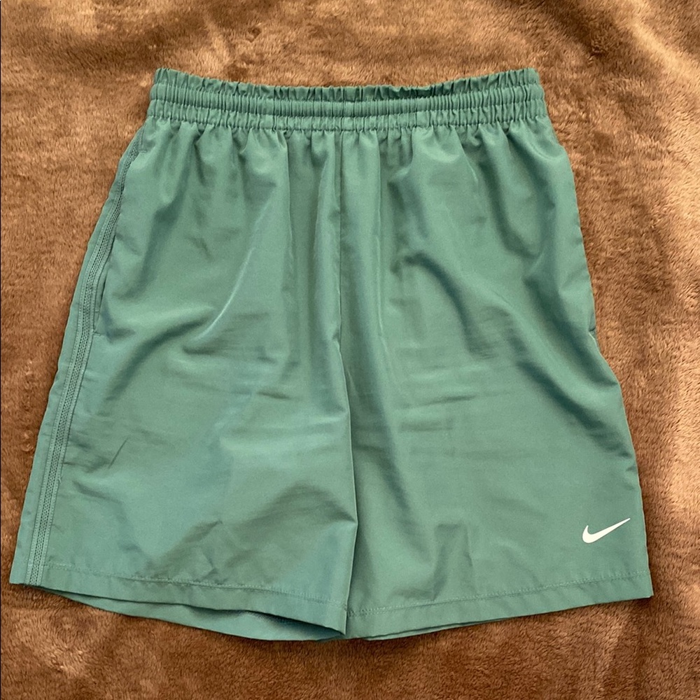 Nike Youth Kids Green Shorts
